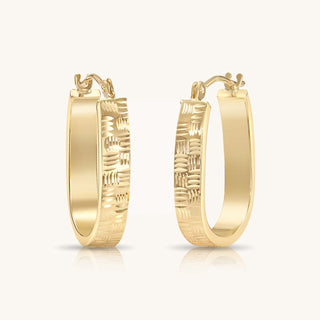 'U' HOOP - CHECKERED