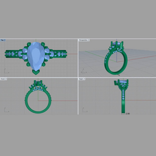Custom Engagement Ring