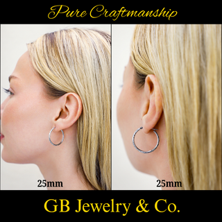 DIAMOND CUT HOOP