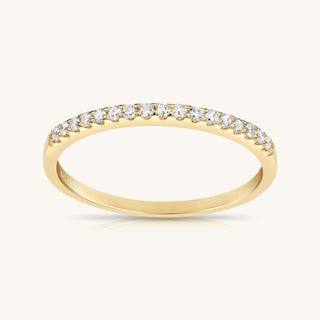 Gold Dainty Diamond Ring