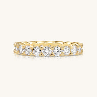 Gold n' Diamond Eternity Ring