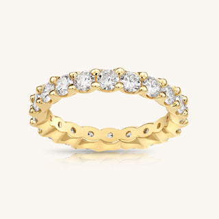 Gold n' Diamond Eternity Ring