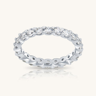 White Gold n' Diamond Eternity Ring