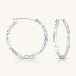 DIAMOND-CUT HOOP