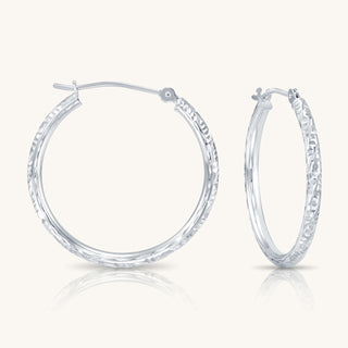 DIAMOND-CUT HOOP