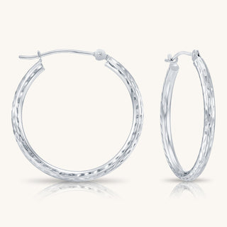 DIAMOND-CUT HOOP