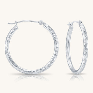 DIAMOND-CUT HOOP