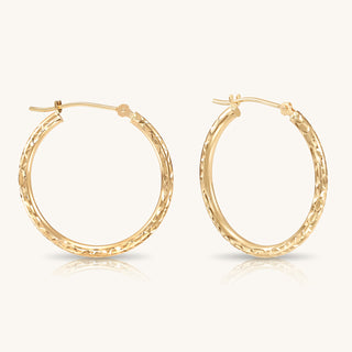 DIAMOND-CUT HOOP