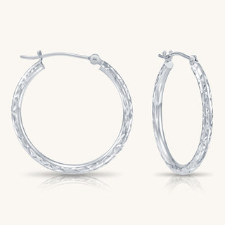 DIAMOND-CUT HOOP