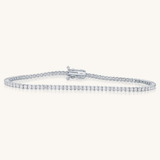 White Gold Classic Tennis Bracelet - 2 Carat