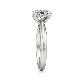 Acantha Elongated Cushion Cathedral Hidden Halo