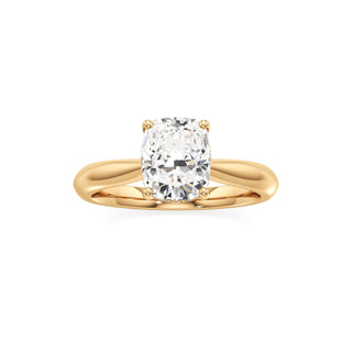Acantha Elongated Cushion Cathedral Hidden Halo