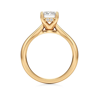 Acantha Elongated Cushion Cathedral Hidden Halo