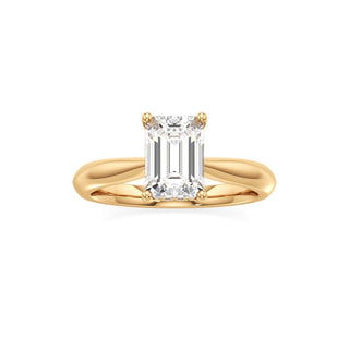 Acantha Elongated Cushion Cathedral Hidden Halo