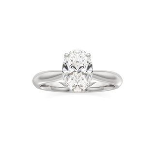 Acantha Elongated Cushion Cathedral Hidden Halo
