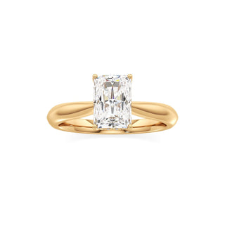 Acantha Elongated Cushion Cathedral Hidden Halo