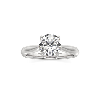 Acantha Elongated Cushion Cathedral Hidden Halo