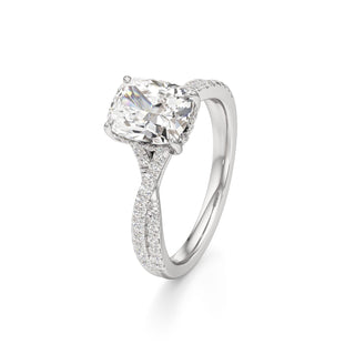 Adelina Round Twisted Diamond Band