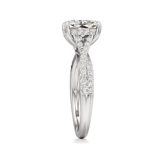 Adelina Round Twisted Diamond Band