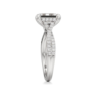 Adelina Round Twisted Diamond Band