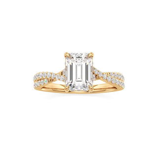 Adelina Round Twisted Diamond Band