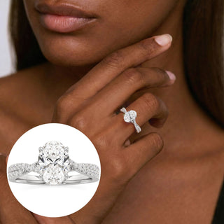 Adelina Round Twisted Diamond Band