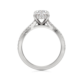Adelina Round Twisted Diamond Band