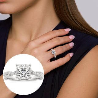 Adelina Round Twisted Diamond Band