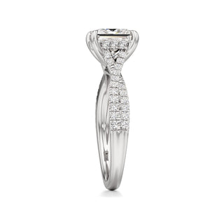 Adelina Round Twisted Diamond Band