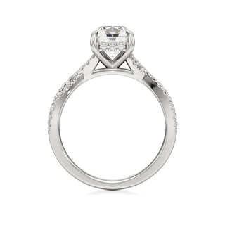Adelina Round Twisted Diamond Band
