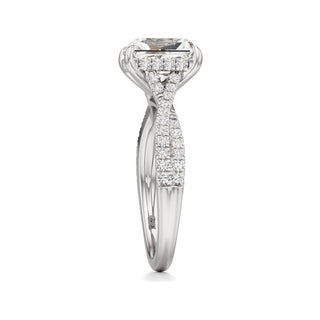 Adelina Round Twisted Diamond Band