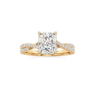 Adelina Round Twisted Diamond Band