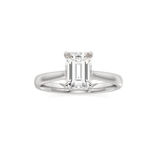 Aeloria Elongated Cushion Cathedral with Diamond Bridge