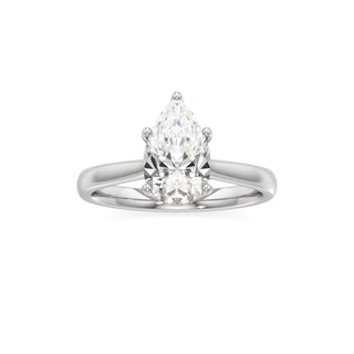 Aeloria Elongated Cushion Cathedral with Diamond Bridge
