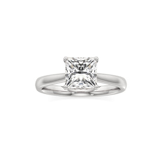 Aeloria Elongated Cushion Cathedral with Diamond Bridge