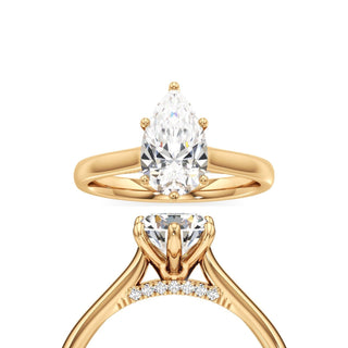 Althea Oval Six Prong Cathedral