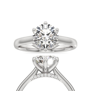 Althea Princess Six Prong Cathedral