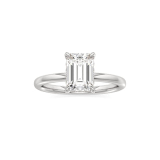 Amara Oval Hidden Halo Solitaire