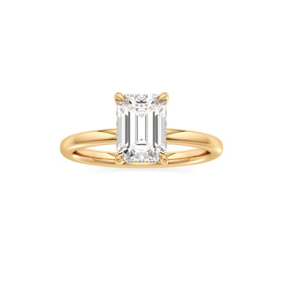 Amara Oval Hidden Halo Solitaire