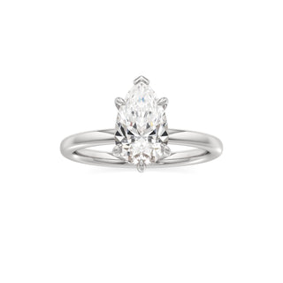 Amara Oval Hidden Halo Solitaire