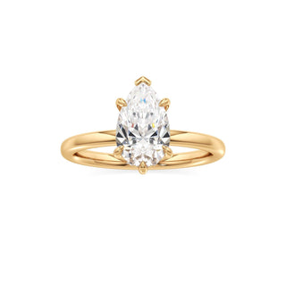 Amara Oval Hidden Halo Solitaire