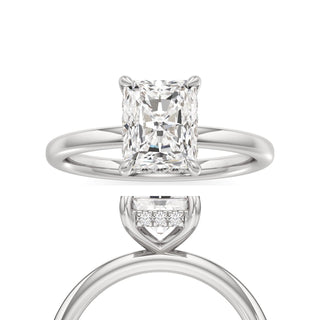 Amara Radiant Hidden Halo Solitaire