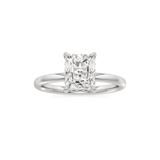 Amara Oval Hidden Halo Solitaire