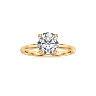 Amara Oval Hidden Halo Solitaire