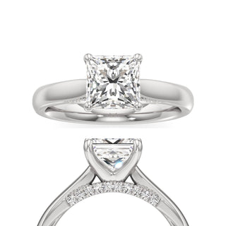 Amaris Princess Cathedral with Hidden Side Diamonds