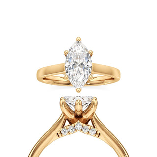 Annelise Marquise Cathedral with Diamond Bridge