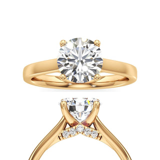 Annelise Round Cathedral with Diamond Bridge