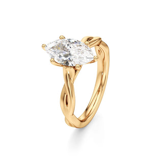 Anouk Marquise Twisted Band