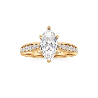 Asteria Radiant Diamond Band