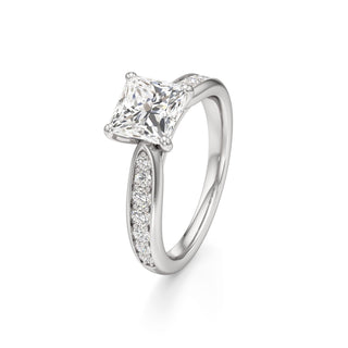 Asteria Radiant Diamond Band